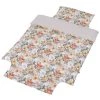 Sevira Kids Linge De Lit Bébé Couette Et Oreiller Bébé En Coton, Néo Vintage 100x135cm
