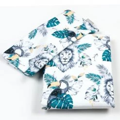 Sevira Kids Linge De Lit Bébé Couette Et Oreiller Bébé En Coton - SAVANA 100x135cm -Linge de lit bébé Soldes couette et oreiller bebe en coton savana 100x135cm 3