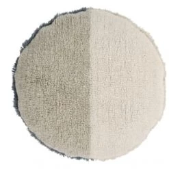 Lorena Canals Matelas De Sol Enfant Coussin De Sol Laine Bicolore Bleu Beige D70cm 7 Lorena Canals Matelas De Sol Enfant Coussin De Sol Laine Bicolore Bleu Beige D70cm -Linge de lit bébé Soldes coussin de sol laine bicolore bleu beige d70cm 2