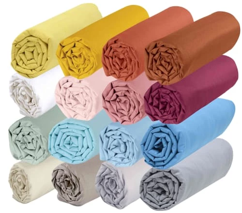 P'tit Basile Linge De Lit Bébé Drap Housse 100% Coton Bio 60x120 Bleu Nordique 4 P'tit Basile Linge De Lit Bébé Drap Housse 100% Coton Bio 60x120 Bleu Nordique – Image 2