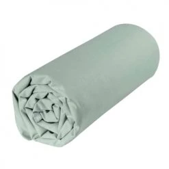 P'tit Basile Linge De Lit Bébé Drap Housse 100% Coton Bio 60x120 Céladon