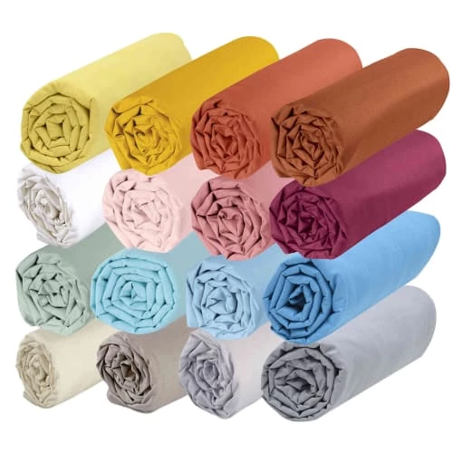 P'tit Basile Linge De Lit Bébé Drap Housse 100% Coton Bio 60x120 Turquoise 4 P'tit Basile Linge De Lit Bébé Drap Housse 100% Coton Bio 60x120 Turquoise – Image 2