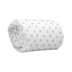 P'tit Lit Linge De Lit Bébé Drap Housse Alèse 2 En 1 Coton Imperméable Imprimé 70x140 Cm