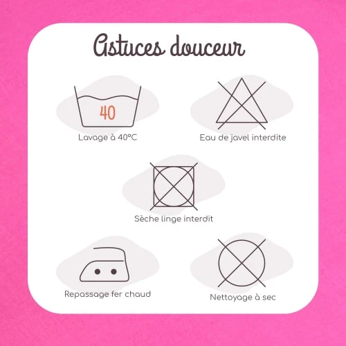 Kinousses Linge De Lit Bébé Drap Housse Bébé 40 X 80 Cm Fuchsia Coton 7 Kinousses Linge De Lit Bébé Drap Housse Bébé 40 X 80 Cm Fuchsia Coton – Image 5