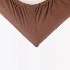 Kinousses Linge De Lit Bébé Drap Housse Bébé 40 X 80 Cm Marron Coton -Linge de lit bébé Soldes drap housse bebe 40 x 80 cm marron coton 2