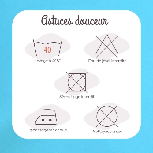 Kinousses Linge De Lit Bébé Drap Housse Bébé 40 X 80 Cm Turquoise Coton 7 Kinousses Linge De Lit Bébé Drap Housse Bébé 40 X 80 Cm Turquoise Coton – Image 5