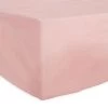 Kinousses Linge De Lit Bébé Drap Housse Bébé 40 X 80 Cm Vieux Rose Coton -Linge de lit bébé Soldes drap housse bebe 40 x 80 cm vieux rose coton