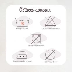 Kinousses Linge De Lit Bébé Drap Housse Bébé 60 X 120 Cm Beige Coton -Linge de lit bébé Soldes drap housse bebe 60 x 120 cm beige coton 4