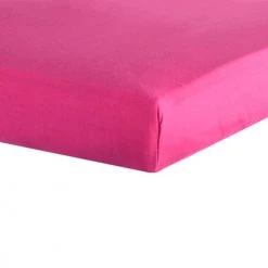 Kinousses Linge De Lit Bébé Drap Housse Bébé 60 X 120 Cm Fuchsia Coton
