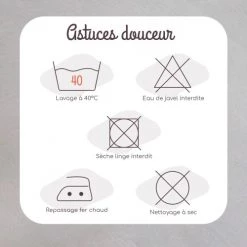 Kinousses Linge De Lit Bébé Drap Housse Bébé 60 X 120 Cm Gris Coton -Linge de lit bébé Soldes drap housse bebe 60 x 120 cm gris coton 8