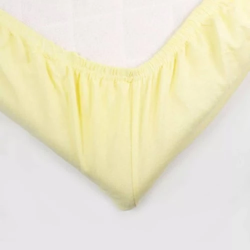 Kinousses Linge De Lit Bébé Drap Housse Bébé 60 X 120 Cm Jaune Coton 5 Kinousses Linge De Lit Bébé Drap Housse Bébé 60 X 120 Cm Jaune Coton – Image 3
