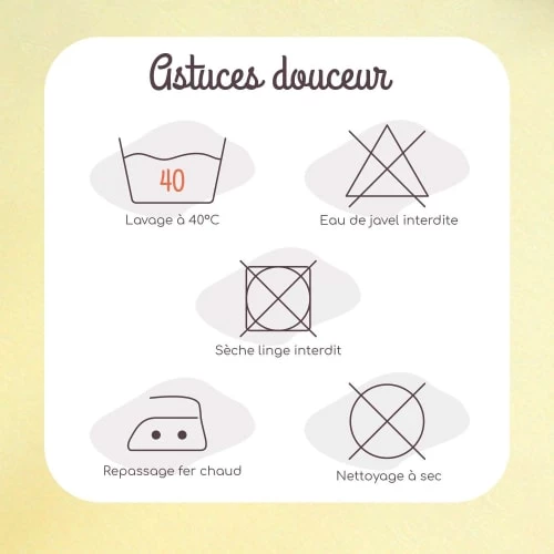 Kinousses Linge De Lit Bébé Drap Housse Bébé 60 X 120 Cm Jaune Coton 8 Kinousses Linge De Lit Bébé Drap Housse Bébé 60 X 120 Cm Jaune Coton – Image 6