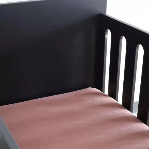 Kinousses Linge De Lit Bébé Drap Housse Bébé 60 X 120 Cm Marron Coton 4 Kinousses Linge De Lit Bébé Drap Housse Bébé 60 X 120 Cm Marron Coton – Image 2