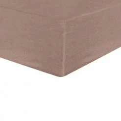 Kinousses Linge De Lit Bébé Drap Housse Bébé 60 X 120 Cm Marron Coton