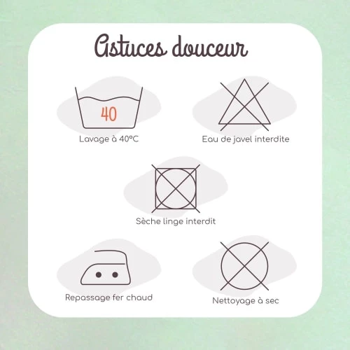 Kinousses Linge De Lit Bébé Drap Housse Bébé 60 X 120 Cm Vert D'eau Coton 7 Kinousses Linge De Lit Bébé Drap Housse Bébé 60 X 120 Cm Vert D'eau Coton – Image 5