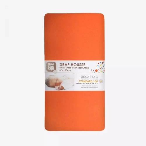 Kinousses Linge De Lit Bébé Drap Housse Bébé 70 X 140 Cm Corail Coton 6 Kinousses Linge De Lit Bébé Drap Housse Bébé 70 X 140 Cm Corail Coton – Image 4