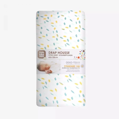 Kinousses Linge De Lit Bébé Drap Housse Bébé 70 X 140 Cm Coton 4 Kinousses Linge De Lit Bébé Drap Housse Bébé 70 X 140 Cm Coton – Image 2