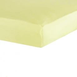 Kinousses Linge De Lit Bébé Drap Housse Bébé 70 X 140 Cm Jaune Coton