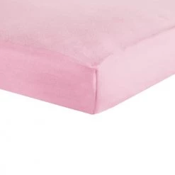 Kinousses Linge De Lit Bébé Drap Housse Bébé 70 X 140 Cm Rose Coton