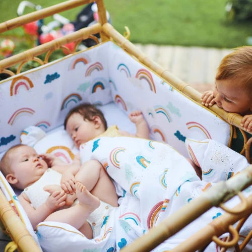 Sevira Kids Linge De Lit Bébé Drap Housse Bébé En Coton Certifié 60x120 4 Sevira Kids Linge De Lit Bébé Drap Housse Bébé En Coton Certifié 60x120 – Image 2