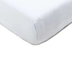 P'tit Lit Linge De Lit Bébé Drap Housse Bébé Et Alèse Imperméable Blanc 60x120