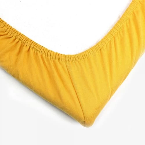 Kinousses Linge De Lit Bébé Drap Housse Bébé Moutarde Coton 4 Kinousses Linge De Lit Bébé Drap Housse Bébé Moutarde Coton – Image 2