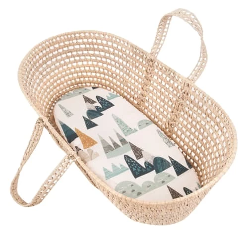 Sevira Kids Linge De Lit Bébé Drap Housse Couffin Ovale En Bambou - EVEREST 3 Sevira Kids Linge De Lit Bébé Drap Housse Couffin Ovale En Bambou - EVEREST