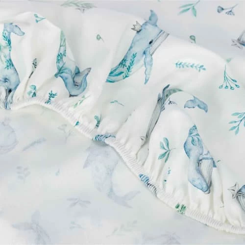 Sevira Kids Linge De Lit Bébé Drap Housse Couffin Ovale En Bambou, Moby 4 Sevira Kids Linge De Lit Bébé Drap Housse Couffin Ovale En Bambou, Moby – Image 2