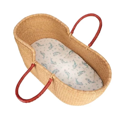 Sevira Kids Linge De Lit Bébé Drap Housse Couffin Ovale En Bambou, Moby 3 Sevira Kids Linge De Lit Bébé Drap Housse Couffin Ovale En Bambou, Moby