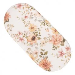 Sevira Kids Linge De Lit Bébé Drap Housse Couffin Ovale En Bambou - VINTAGE -Linge de lit bébé Soldes drap housse couffin ovale en bambou vintage 4