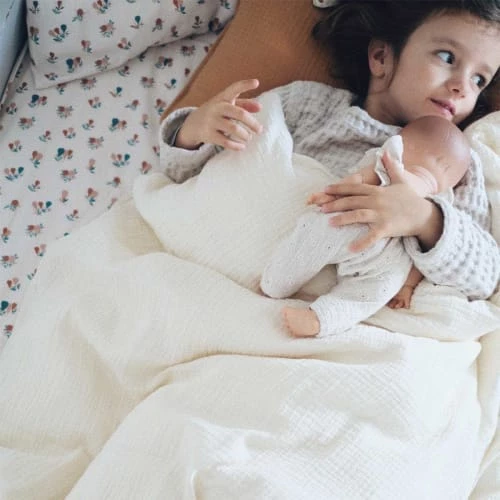 Cocoeko Linge De Lit Enfant Drap Housse En Coton Bio Poires D'automne (90 X 190 Cm) 6 Cocoeko Linge De Lit Enfant Drap Housse En Coton Bio Poires D'automne (90 X 190 Cm) – Image 4