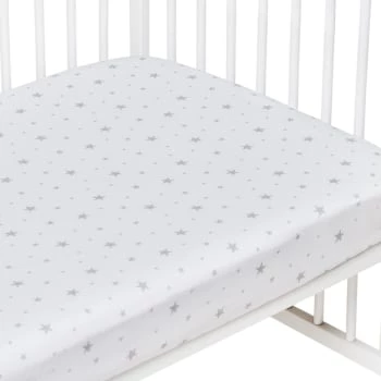 Sevira Kids Linge De Lit Bébé Drap-housse En Coton, STELLA 70x140 8 Sevira Kids Linge De Lit Bébé Drap-housse En Coton, STELLA 70x140 – Image 6