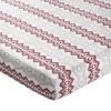 Becquet Linge De Lit Enfant Drap-housse Enfant Réversible 90x190 Rouge En Coton