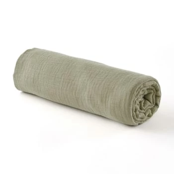 Cocoeko Linge De Lit Bébé Drap Housse Gaze De Coton Vert Sauge (60 X 120 Cm) 7 Cocoeko Linge De Lit Bébé Drap Housse Gaze De Coton Vert Sauge (60 X 120 Cm) – Image 5