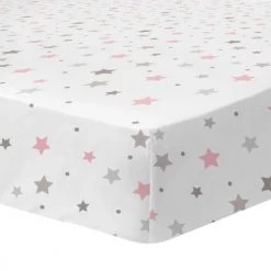 Matt & Rose Linge De Lit Enfant Drap-housse Imprimé En Coton 90x190 Cm