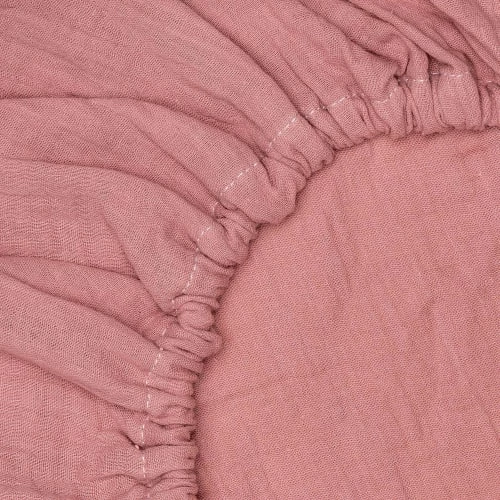 Sevira Kids Linge De Lit Bébé Drap Housse Lit Bébé En Gaze De Coton 60x120 4 Sevira Kids Linge De Lit Bébé Drap Housse Lit Bébé En Gaze De Coton 60x120 – Image 2