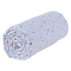 P'tit Basile Linge De Lit Bébé Drap Housse Little Paris 60x120