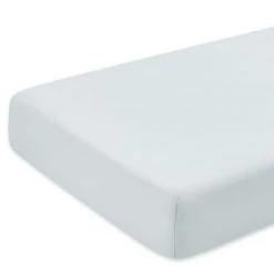 Bemini Linge De Lit Bébé Drap Housse Pour Lit 70 X 140 Cm Gris Clair