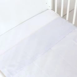 Kinousses Linge De Lit Bébé Drap Plat Bébé Bleu Coton -Linge de lit bébé Soldes drap plat bebe bleu coton 4