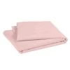 P'tit Basile Linge De Lit Bébé Drap Plat Coton Bio 118x180 Rose Pétale -Linge de lit bébé Soldes drap plat coton bio 118x180 rose petale