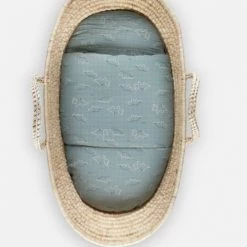 Noukie's Tours De Lit Bébé Habillage Couffin Bleu 12 Noukie's Tours De Lit Bébé Habillage Couffin Bleu -Linge de lit bébé Soldes habillage couffin bleu 4