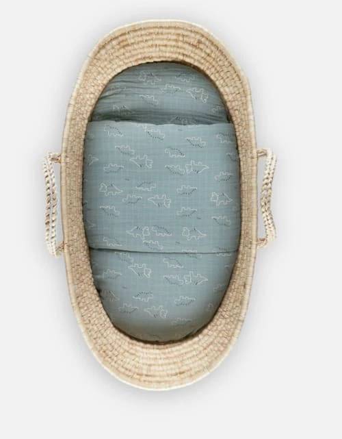 Noukie's Tours De Lit Bébé Habillage Couffin Bleu 7 Noukie's Tours De Lit Bébé Habillage Couffin Bleu – Image 5