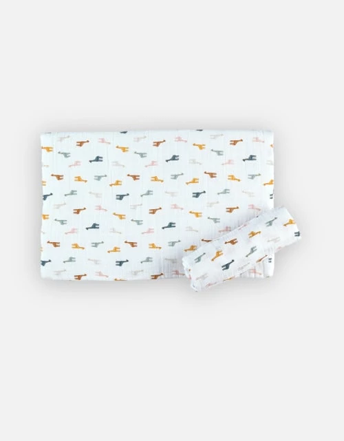 Noukie's Tours De Lit Bébé Habillage Couffin Mini Girafes 4 Noukie's Tours De Lit Bébé Habillage Couffin Mini Girafes – Image 2