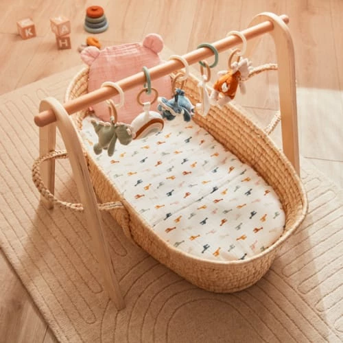 Noukie's Tours De Lit Bébé Habillage Couffin Mini Girafes 6 Noukie's Tours De Lit Bébé Habillage Couffin Mini Girafes – Image 4