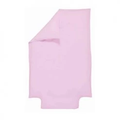 P'tit Basile Linge De Lit Bébé Housse De Couette 100% Coton Bio 100x140 Rose