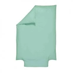 P'tit Basile Linge De Lit Bébé Housse De Couette 100% Coton Bio 100x140 Turquoise