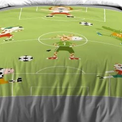 Stof Linge De Lit Enfant Housse De Couette 140x200 + 1 Taie Coton -Linge de lit bébé Soldes housse de couette 140x200 1 taie coton 2