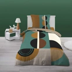 Douceur D'Intérieur Linge De Lit Enfant Housse De Couette 140x200 + 1 Taie Coton Flanelle