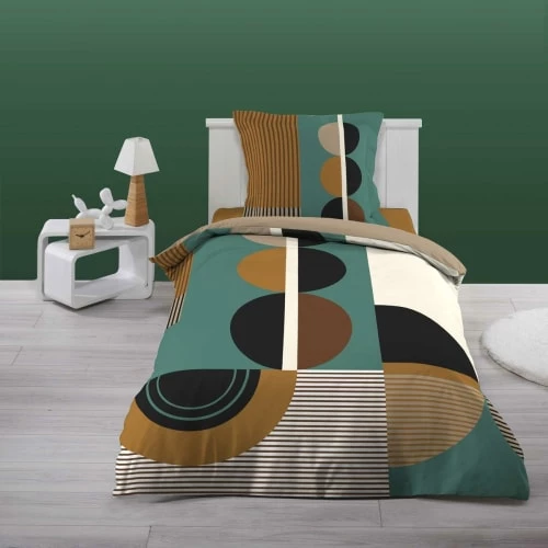 Douceur D'Intérieur Linge De Lit Enfant Housse De Couette 140x200 + 1 Taie Coton Flanelle 3 Douceur D'Intérieur Linge De Lit Enfant Housse De Couette 140x200 + 1 Taie Coton Flanelle