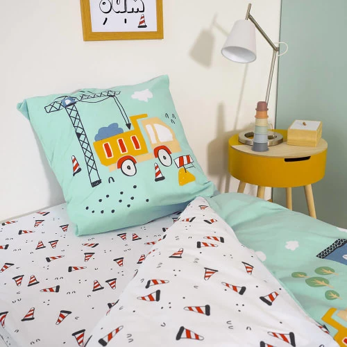 Côté Déco Linge De Lit Enfant Housse De Couette 140x200 + Taie 4 Côté Déco Linge De Lit Enfant Housse De Couette 140x200 + Taie – Image 2